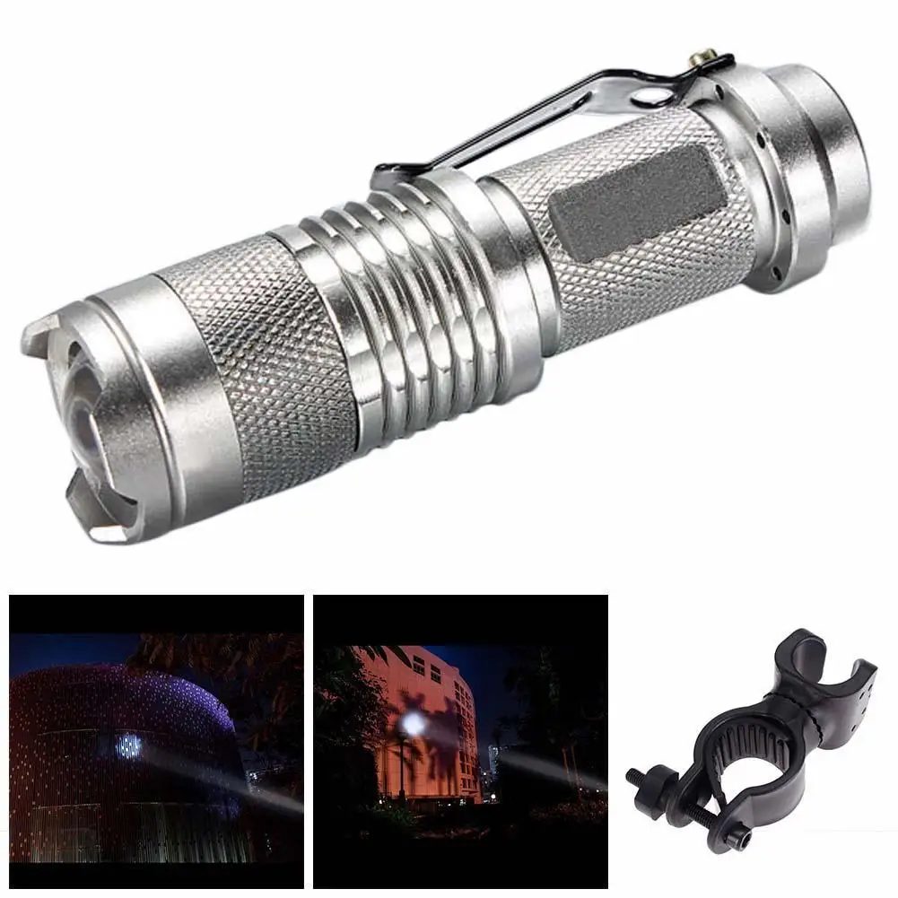 LED Bicycle Light 2000 LM Light 7 Watt 3 Mode Q5 Bicycle LED Front Torch Waterproof lamp+Torch Holder Sliver
LED Bicycle Light 2000 LM Light 7 Watt 3 Mode Q5 Bicycle LED Front Torch Waterproof lamp+Torch Holder Sliver
