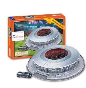Candice guo 3D puzzle DIY toy paper building model Sport Estadio Donbass Arena Stadium football soccer assemble game gift 1set
Candice guo 3D puzzle DIY toy paper building model Sport Estadio Donbass Arena Stadium football soccer assemble game gift 1set