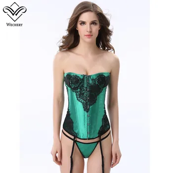 Wechery Steampunk Corset Sexy Gothic Clothing Printed flower Corsets and Bustiers Lace up korset Corselet Waist Trainer Bustier
Wechery Steampunk Corset Sexy Gothic Clothing Printed flower Corsets and Bustiers Lace up korset Corselet Waist Trainer Bustier