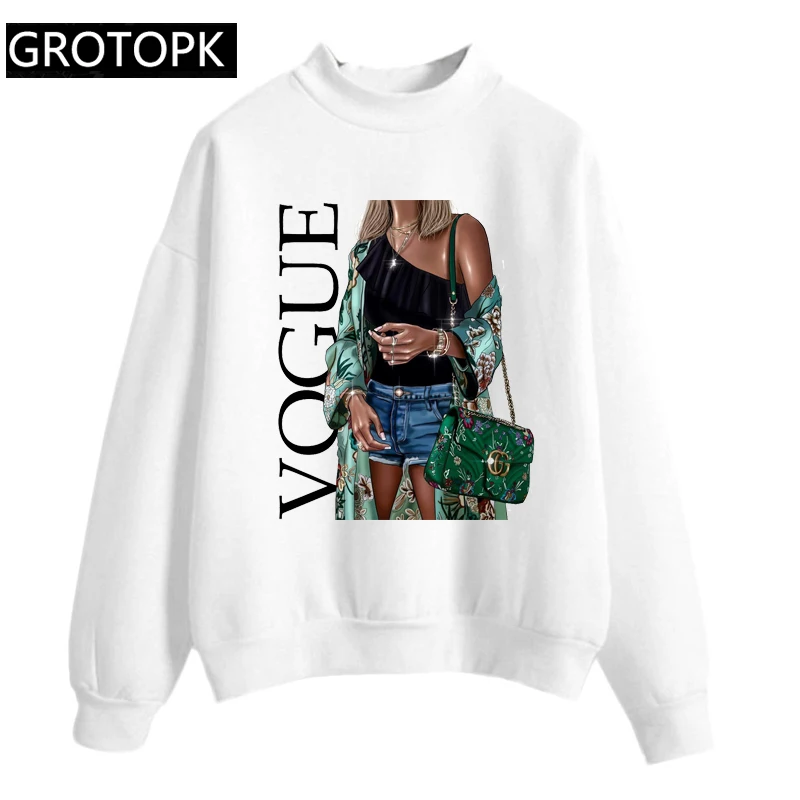 Luxury Vogue Print Fleece Sweatshirts Women Pink Women's Hoodies Ladies Long Sleeve Casual Hooded Pullover Clothes Sweatshirt
Luxury Vogue Print Fleece Sweatshirts Women Pink Women's Hoodies Ladies Long Sleeve Casual Hooded Pullover Clothes Sweatshirt