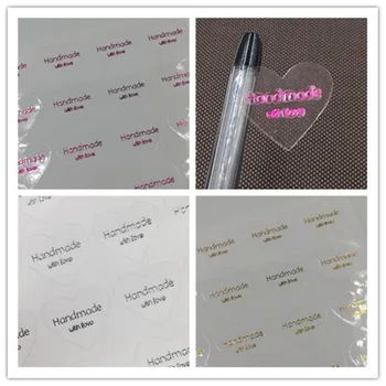 200Pcs/Lot Various Options PVC Transparent Sticker Label Gilding Handmade With Love 3.2x2.8cm For Packing Jewelry Food Gift Box
200Pcs/Lot Various Options PVC Transparent Sticker Label Gilding Handmade With Love 3.2x2.8cm For Packing Jewelry Food Gift Box