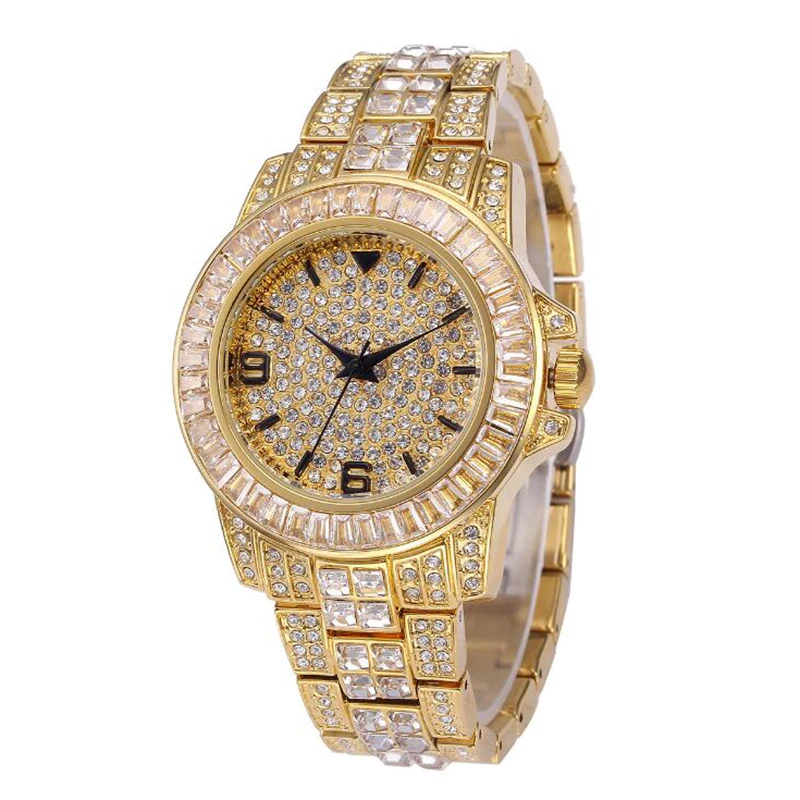 Hip Hop Iced Out Watch Quartz For Men Full Diamond Waterproof Round Watches Metal Strap Wristwatch Fashion Jewelry Gift
Hip Hop Iced Out Watch Quartz For Men Full Diamond Waterproof Round Watches Metal Strap Wristwatch Fashion Jewelry Gift