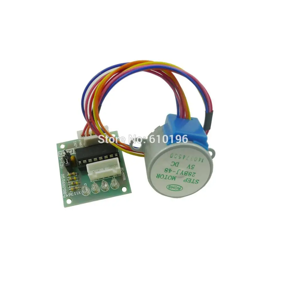 5V 4-Phase 28YBJ-48 DC Gear Stepper Motor + UL2003 Driver Board Test Board For Arduino 5 Set/Lot
5V 4-Phase 28YBJ-48 DC Gear Stepper Motor + UL2003 Driver Board Test Board For Arduino 5 Set/Lot
