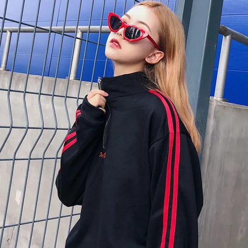 Hot 2018 Harajuku Women clothes Casual Long Sleeve Sweatshirt Pullover Tops Casual Loose Streetwerar Black Coat Plus size 2XL
Hot 2018 Harajuku Women clothes Casual Long Sleeve Sweatshirt Pullover Tops Casual Loose Streetwerar Black Coat Plus size 2XL