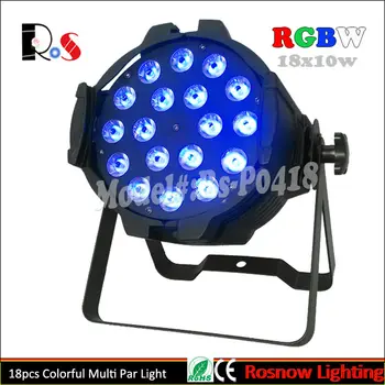 6pcs/Lot LED Color Par 18x10W RGBW Par 64 Party decoration led lamp for DJ 
6pcs/Lot LED Color Par 18x10W RGBW Par 64 Party decoration led lamp for DJ