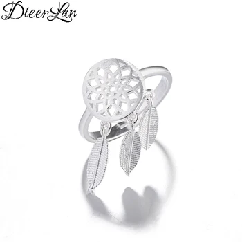 DIEERLAN Hot Fashion 925 Sterling Silver Tassel Feather Rings for Women Wedding Party Finger Opal Rings sterling-silver-jewelry
DIEERLAN Hot Fashion 925 Sterling Silver Tassel Feather Rings for Women Wedding Party Finger Opal Rings sterling-silver-jewelry
