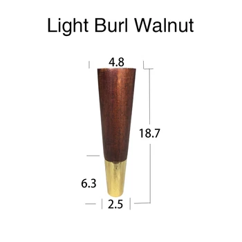 4.8x18.7x2.5CM Rubber Wood Leg Simple Style Cabinet Furniture Feet Table Leg with Iron Plate and Screws
4.8x18.7x2.5CM Rubber Wood Leg Simple Style Cabinet Furniture Feet Table Leg with Iron Plate and Screws