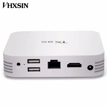VHXSIN 2pcs/lot TX95 TV Box Amlogic S905W Quad Core CPU Android 7.1 Smart 2G 16G 2.4GHz 5.0GHz WiFi Mini PC Set Top Box
VHXSIN 2pcs/lot TX95 TV Box Amlogic S905W Quad Core CPU Android 7.1 Smart 2G 16G 2.4GHz 5.0GHz WiFi Mini PC Set Top Box
