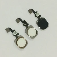 10Pcs/lot Original New Home Menu Button with Flex Ribbon Cable Assembly For iPhone 6G 6 Plus Replacement Parts