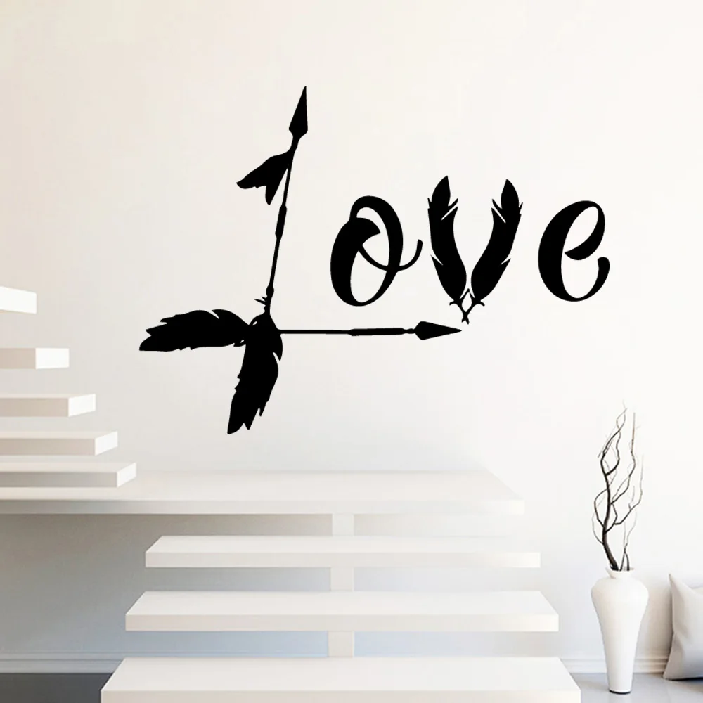 Wall Vinyl Love Arrow Home Decor Vinyl Wall Stickers Kids Room Nature Decor Wall Decoration
Wall Vinyl Love Arrow Home Decor Vinyl Wall Stickers Kids Room Nature Decor Wall Decoration