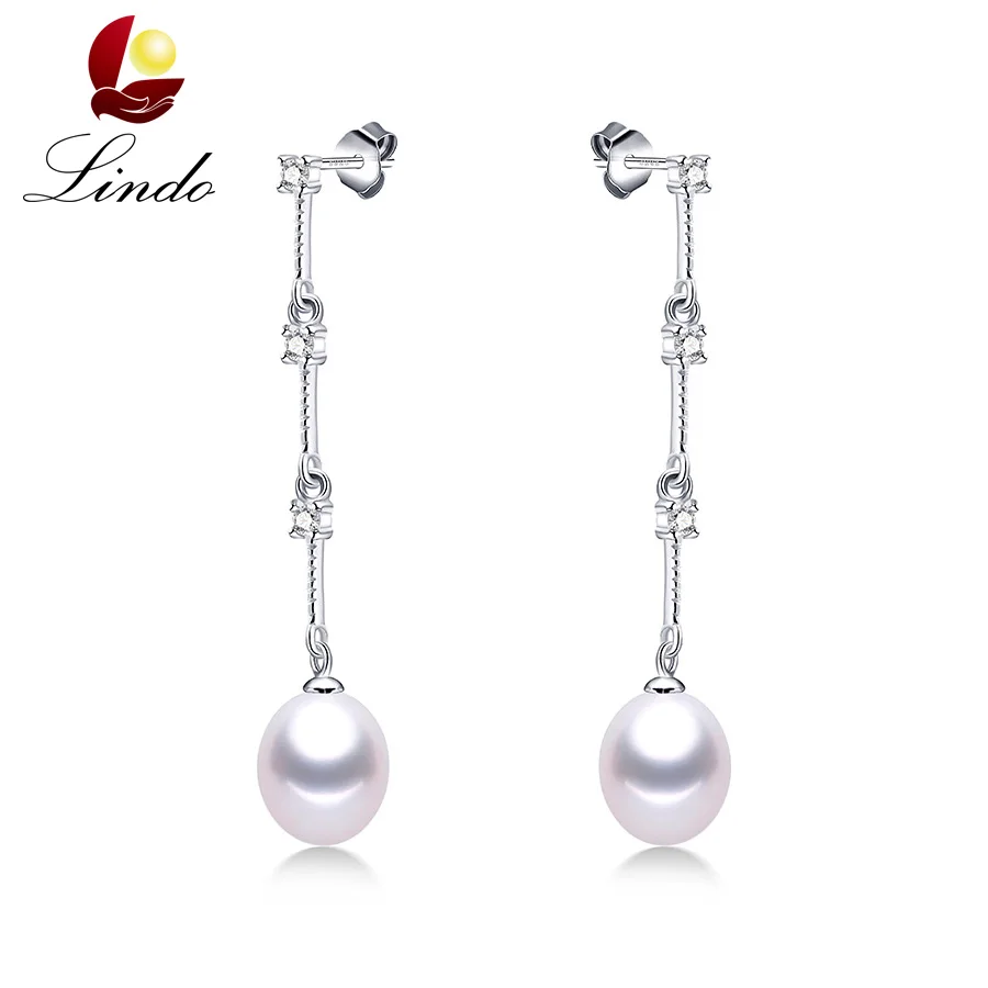 Clearance Sale !Fashion Women 100% Natural Freshwater Pearl Drop Earrings Silver 925 Long Earrings Zircon Wedding Jewelry New
Clearance Sale !Fashion Women 100% Natural Freshwater Pearl Drop Earrings Silver 925 Long Earrings Zircon Wedding Jewelry New