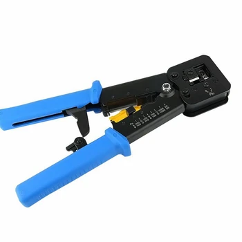 EZ rj45 crimper hand network tools pliers rj12 cat5 cat6 8p8c Cable Stripper pressing clamp tongs clip multi function
EZ rj45 crimper hand network tools pliers rj12 cat5 cat6 8p8c Cable Stripper pressing clamp tongs clip multi function