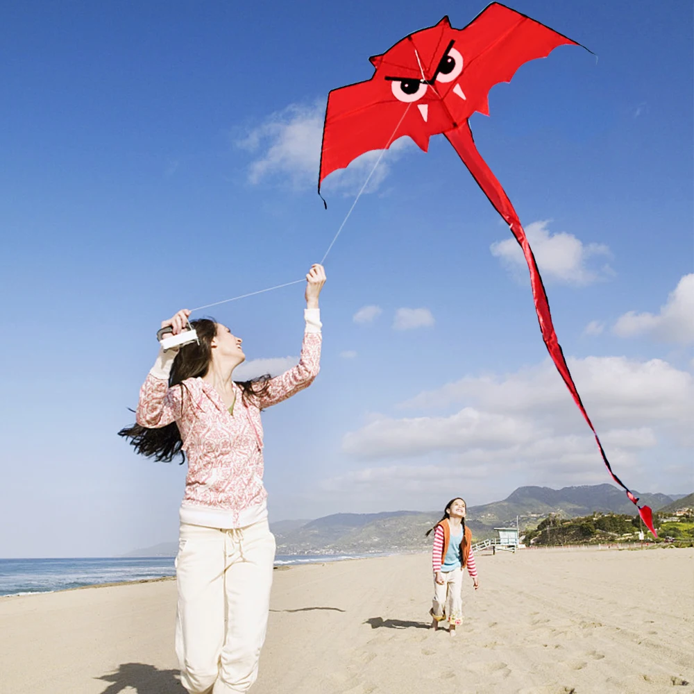 Black / Red Flying toy Bat Kite Kids Adults Outdoor Sport Single Line Flying Kite with 30 m Flying Line Beach game Flying Kite
Black / Red Flying toy Bat Kite Kids Adults Outdoor Sport Single Line Flying Kite with 30 m Flying Line Beach game Flying Kite