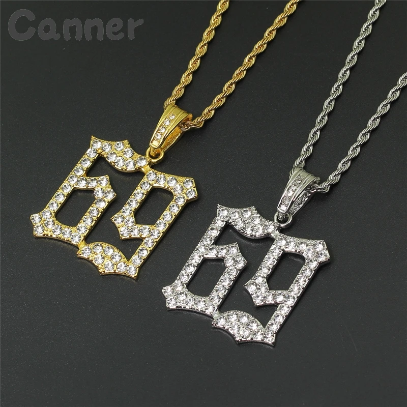 Canner Punk Cubic Zirconia Necklace Hip Hop Ice Out Chain Necklaces For Men Rhinestone 6ix9ine Rapper Pendant Necklaces Women A4
Canner Punk Cubic Zirconia Necklace Hip Hop Ice Out Chain Necklaces For Men Rhinestone 6ix9ine Rapper Pendant Necklaces Women A4
