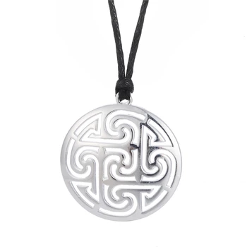 EUEAVAN 30pcs Slavic Kolovrat Pattern Pendant Necklace Silver Plated Flower Of life Pagan Amulet Jewelry For Men Women
EUEAVAN 30pcs Slavic Kolovrat Pattern Pendant Necklace Silver Plated Flower Of life Pagan Amulet Jewelry For Men Women