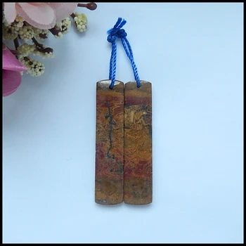 Natural Warring States Red Agate Semi-precious stones, Jewelry accessories earring bead,44x9x2mm,9.0g
Natural Warring States Red Agate Semi-precious stones, Jewelry accessories earring bead,44x9x2mm,9.0g
