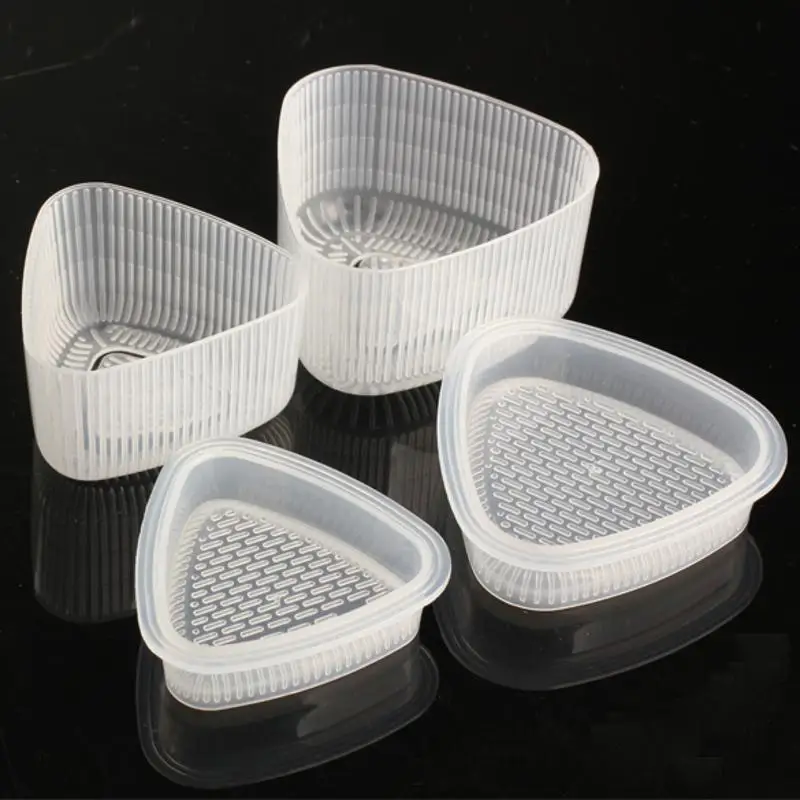 4pcs Kitchen Bento Decorating Sushi Onigiri Mold Food Press Triangular Form Rice Ball Maker Transparent Kitchen Accessories
4pcs Kitchen Bento Decorating Sushi Onigiri Mold Food Press Triangular Form Rice Ball Maker Transparent Kitchen Accessories