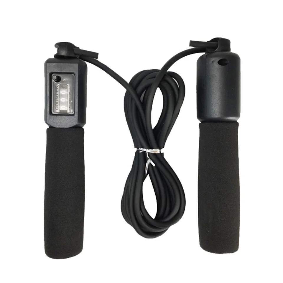 Free Ship Counter Jump Rope Cuerda Crossift Box Gym Jumping Rope Training Sponge Handle Speed Rope skipping Sports Exercises K01
Free Ship Counter Jump Rope Cuerda Crossift Box Gym Jumping Rope Training Sponge Handle Speed Rope skipping Sports Exercises K01