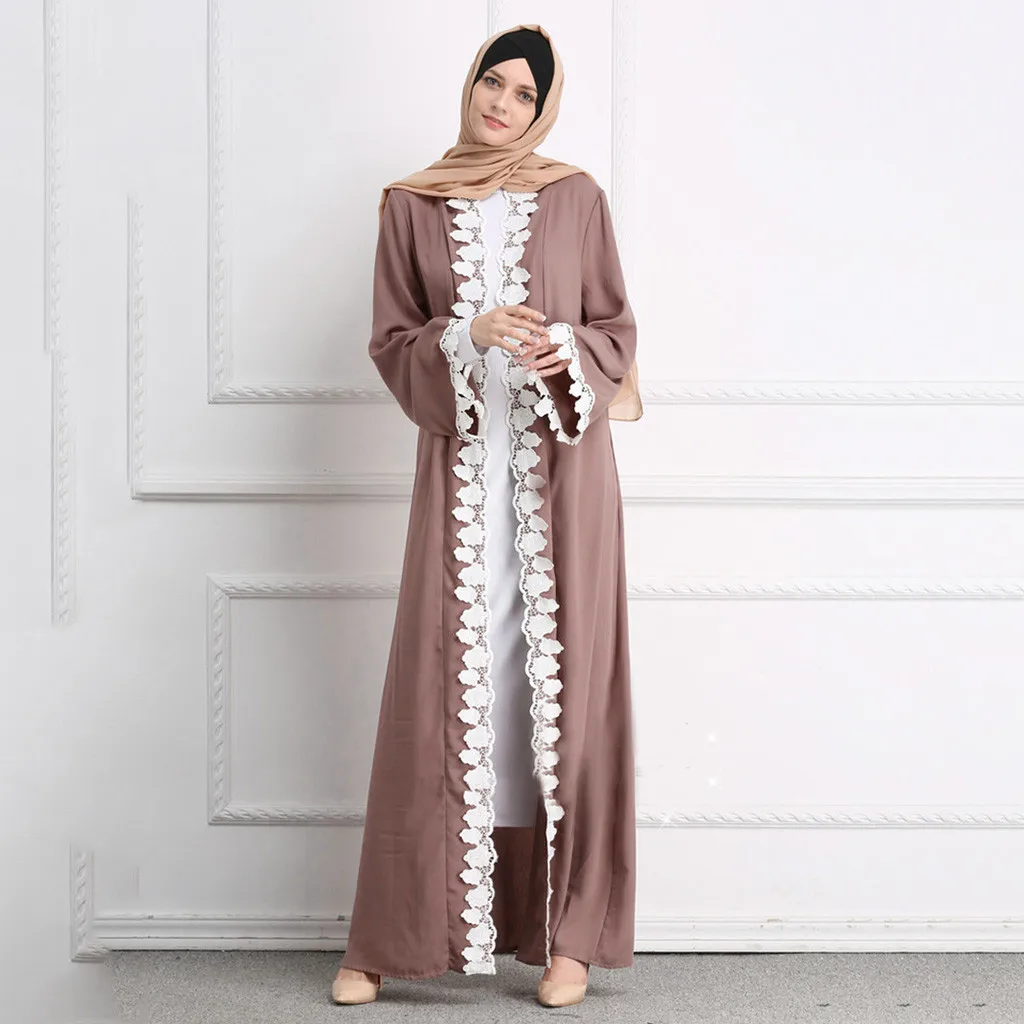 Openwork embroi Long Dress Robe Open Abaya Cardigan Muslim Dubai Robe Gown lace evening dresses long 2019#G8
Openwork embroi Long Dress Robe Open Abaya Cardigan Muslim Dubai Robe Gown lace evening dresses long 2019#G8