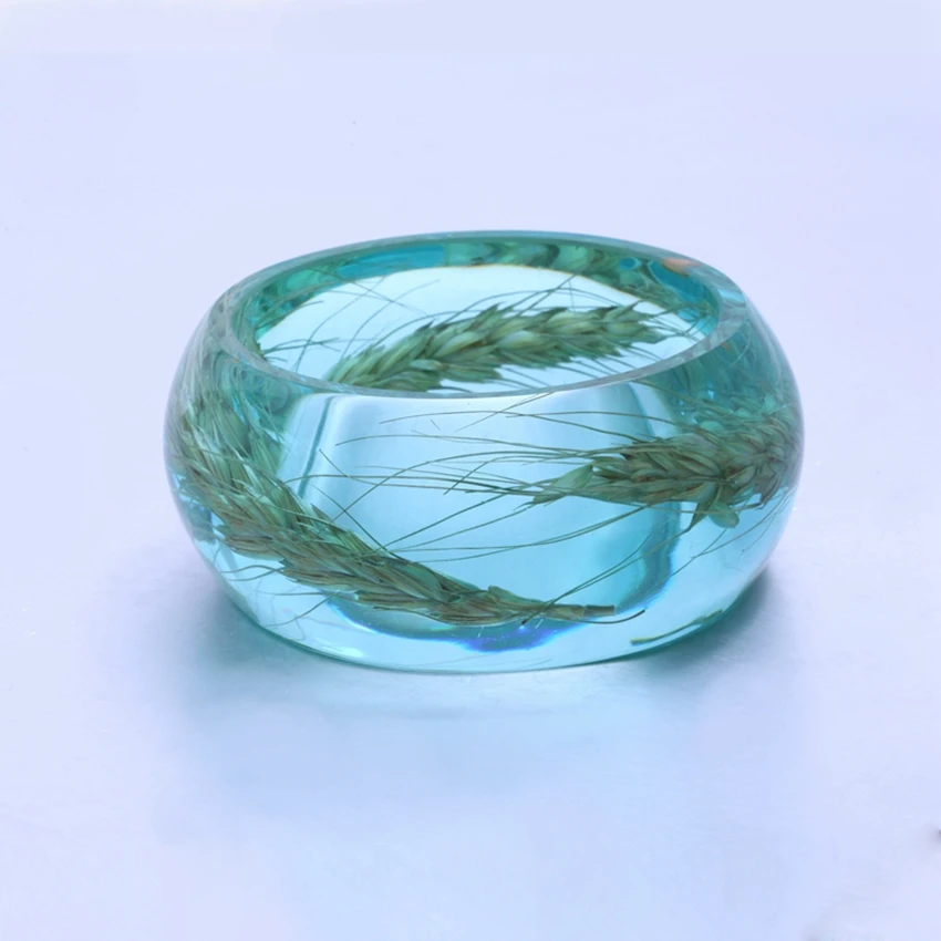 Resin Bracelets & Bangles Transparent Lake Bangles Light Blue Wheat Real Plant Bracelet for Women Summer Jewelry 2017 New Design
Resin Bracelets & Bangles Transparent Lake Bangles Light Blue Wheat Real Plant Bracelet for Women Summer Jewelry 2017 New Design