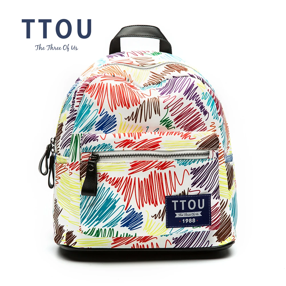 TTOU Design Colorful Printing Backpack Teenage Girls School Bag Women Backpack Travel Bag Large Capacity Striped School Backpack
TTOU Design Colorful Printing Backpack Teenage Girls School Bag Women Backpack Travel Bag Large Capacity Striped School Backpack