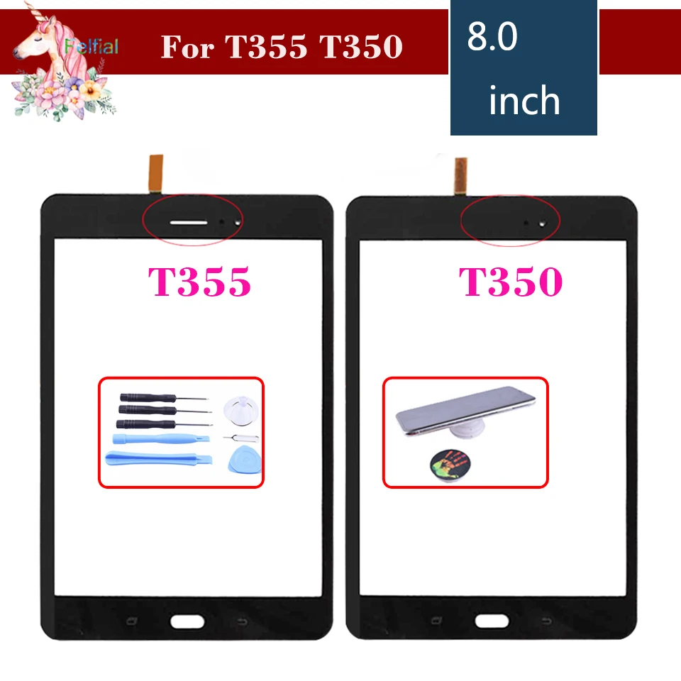 Original 8.0'' For Samsung Galaxy Tab A T355 T350 SM-T355 SM-T350 Touch Screen Digitizer Sensor Glass Panel Tablet Replacement
Original 8.0'' For Samsung Galaxy Tab A T355 T350 SM-T355 SM-T350 Touch Screen Digitizer Sensor Glass Panel Tablet Replacement