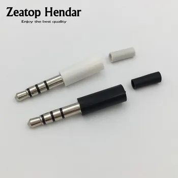 10Pcs Long 3.5mm 4 Pole Stereo Headset Jack 3.5 Audio Plug Adaptor Connector for Iphone White and Black 17mm
10Pcs Long 3.5mm 4 Pole Stereo Headset Jack 3.5 Audio Plug Adaptor Connector for Iphone White and Black 17mm