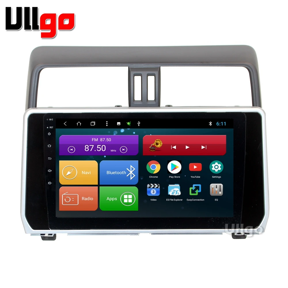 10.1 inch Octa Core Android 8.1 Car DVD GPS for Toyota Prado 2018 Car Head Unit Multimedia GPS with BT RDS WIFI Mirror-Link
10.1 inch Octa Core Android 8.1 Car DVD GPS for Toyota Prado 2018 Car Head Unit Multimedia GPS with BT RDS WIFI Mirror-Link