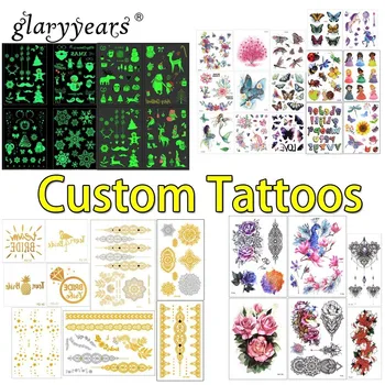 glaryyears Custom Tattoo Personalized Temporary Tattoo Sticker Waterproof Make Your Own Design
glaryyears Custom Tattoo Personalized Temporary Tattoo Sticker Waterproof Make Your Own Design