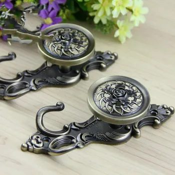 Crystal blossom European wall Curtains hook strap hang ball Window decoration accessories bronze
Crystal blossom European wall Curtains hook strap hang ball Window decoration accessories bronze