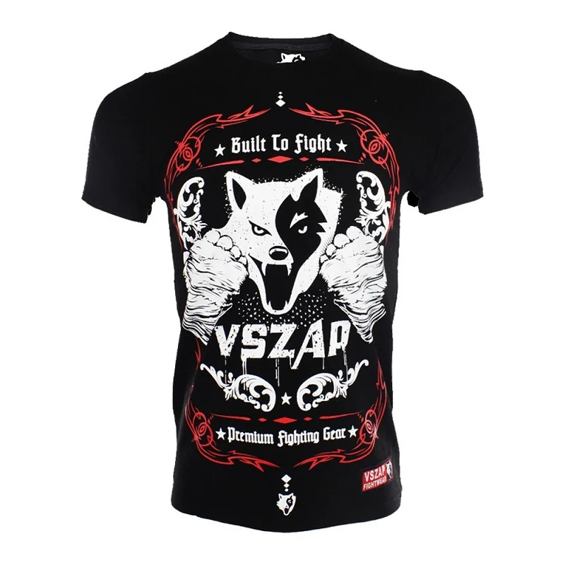VSZAP MMA T-Shirt Gym Tee Shirt Boxing Jerseys Fight Boxing Fitness sport Muay Thai Cotton Breathable Comfortable T Shirt Men
VSZAP MMA T-Shirt Gym Tee Shirt Boxing Jerseys Fight Boxing Fitness sport Muay Thai Cotton Breathable Comfortable T Shirt Men