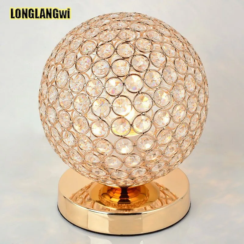 Modern K9 Crystal Table Lamps Bedside Living Room Office Lampshade Decoration Luminaire E27 110-240V
Modern K9 Crystal Table Lamps Bedside Living Room Office Lampshade Decoration Luminaire E27 110-240V