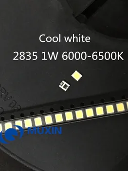 1W SMD 2835 LED Cool white 9000-12000K 3V 1W 100LM White 6000-6500K Warm White3000K Natural White4000K For Tube 500PCS/Lot
1W SMD 2835 LED Cool white 9000-12000K 3V 1W 100LM White 6000-6500K Warm White3000K Natural White4000K For Tube 500PCS/Lot