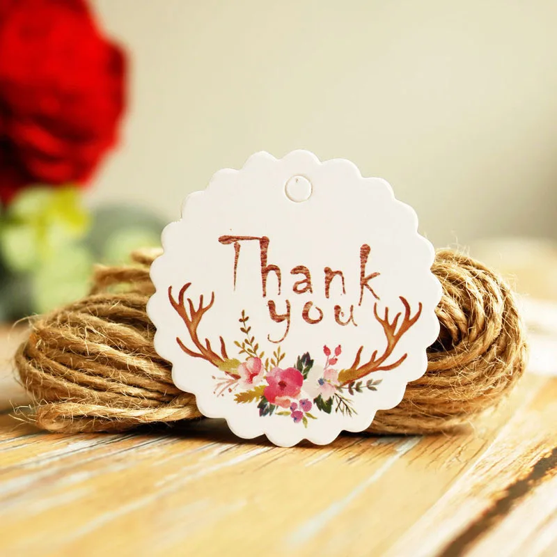 50pcs Thank You Paper Gift Tags Flower White Paper Hang Tags Floral Antlers DIY Paper Label Wedding Party Gift Box Decoration
50pcs Thank You Paper Gift Tags Flower White Paper Hang Tags Floral Antlers DIY Paper Label Wedding Party Gift Box Decoration