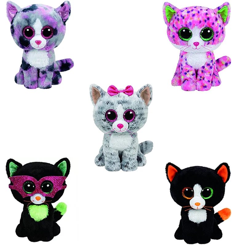 Ty Beanie Boos Lindi Mask the Cat Pink cat Stuffed Animal Collectible Big Eyes Doll Toy juguetes brinquedos
Ty Beanie Boos Lindi Mask the Cat Pink cat Stuffed Animal Collectible Big Eyes Doll Toy juguetes brinquedos