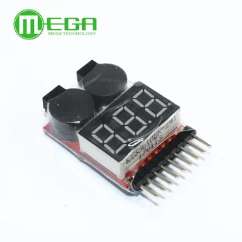 1-8S LED Lipo Voltage Indicator Checker Tester Low Voltage Buzzer Alarm for Helicopter Airplane Multirotor Racing Drone
1-8S LED Lipo Voltage Indicator Checker Tester Low Voltage Buzzer Alarm for Helicopter Airplane Multirotor Racing Drone