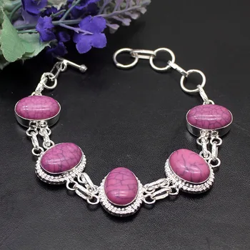 Origin Natural Purple Turquoise925 Sterling Silver Color Chain Links Bracelet 8.5 Inch TF328 Free Shipping
Origin Natural Purple Turquoise925 Sterling Silver Color Chain Links Bracelet 8.5 Inch TF328 Free Shipping