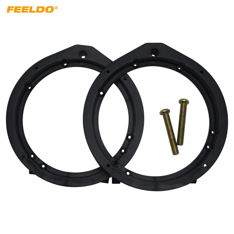 FEELDO 1pair 6.5" Black Car Modified Speaker Spacer for Honda Accord Civic Fit Jazz Audio Solid Speaker Spacer Mount Pad #5608
FEELDO 1pair 6.5" Black Car Modified Speaker Spacer for Honda Accord Civic Fit Jazz Audio Solid Speaker Spacer Mount Pad #5608