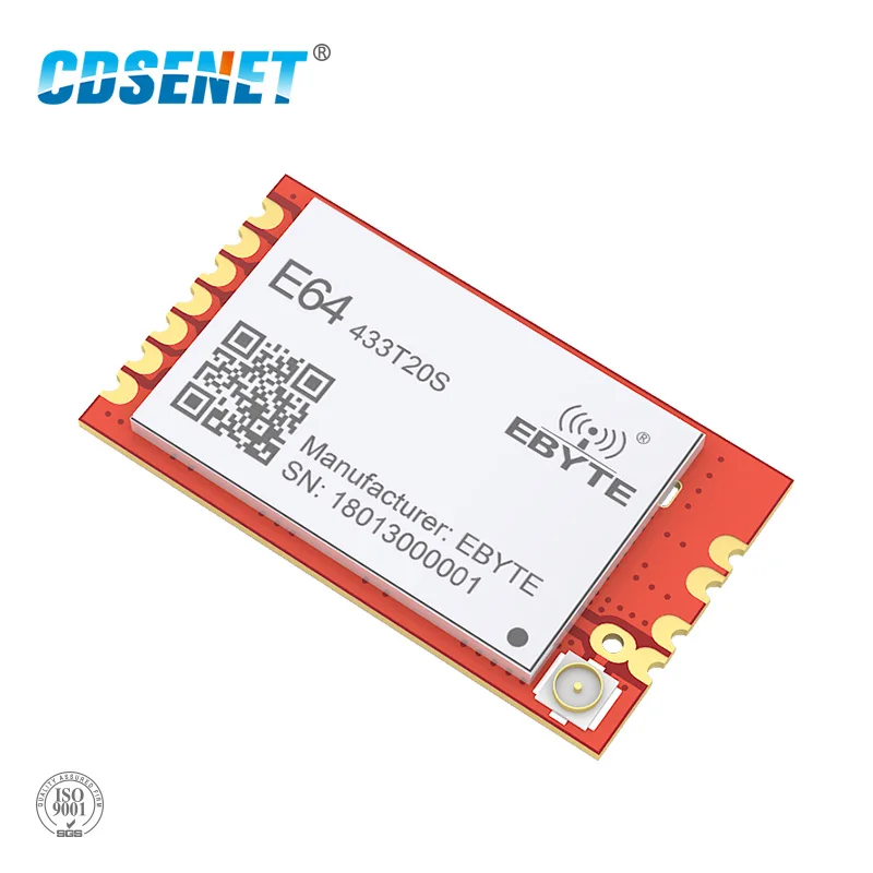 433MHz 100mW Wireless rf Transceiver Star Network Mesh Module CDSENET E64-433T20S Low Power 20dbm 433 MHz Transmitter Receiver
433MHz 100mW Wireless rf Transceiver Star Network Mesh Module CDSENET E64-433T20S Low Power 20dbm 433 MHz Transmitter Receiver