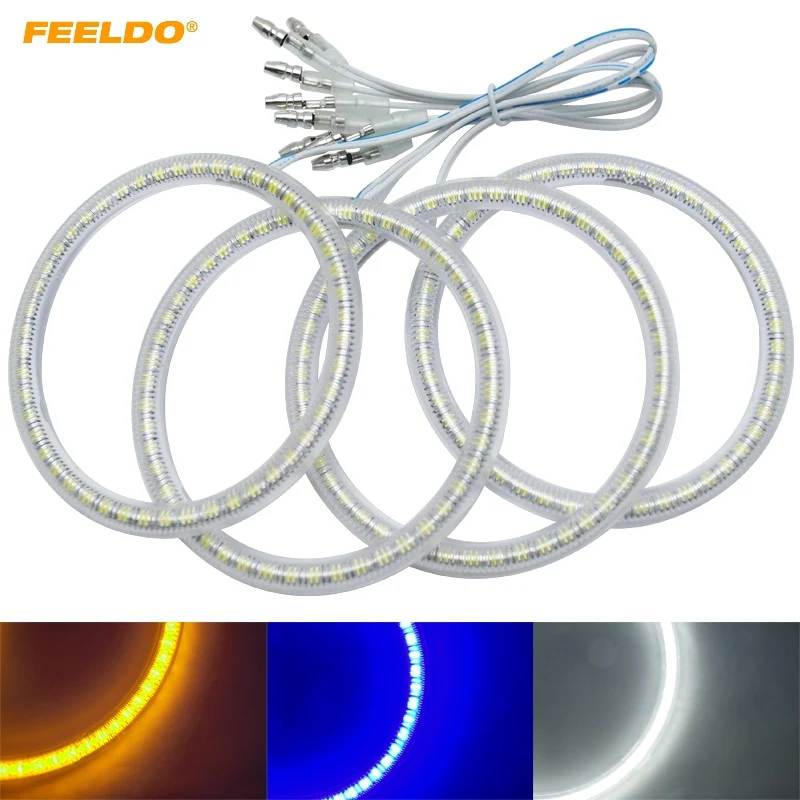 FEELDO 4x90мм Авто SMD ангельские глазки свет Halo Кольцо для Лада ВАЗ 2110/2112 фара # HQ1271
FEELDO 4x90мм Авто SMD ангельские глазки свет Halo Кольцо для Лада ВАЗ 2110/2112 фара # HQ1271