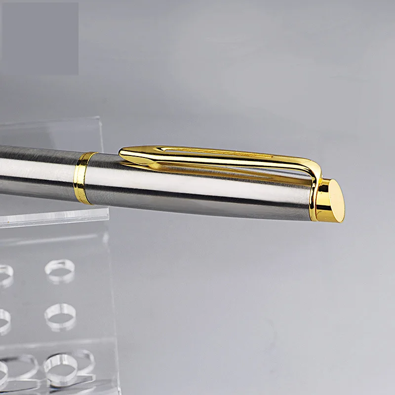 Baoer-Metal-Ball-Pen-Stationery-Ballpoint-Pen-Kalem-Canetas-Lapiceros-Crestivos-Stylo-Dlugopis-Stainess-Steel-Rod(1)