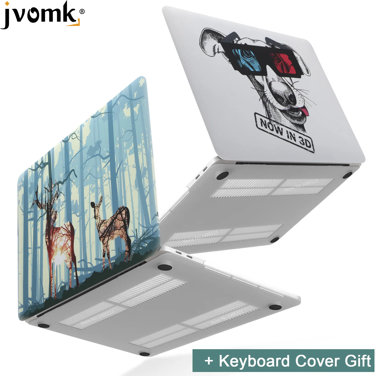 2019 Новый чехол для ноутбука с принтом животных MacBook Air Pro Retina 11 12 13 15 дюймов