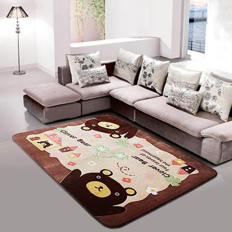 70x140cm Cartoon Bear Living Room Sofa Floor Mat Anti-slip Bedroom Carpet Baby Play Mats
70x140cm Cartoon Bear Living Room Sofa Floor Mat Anti-slip Bedroom Carpet Baby Play Mats