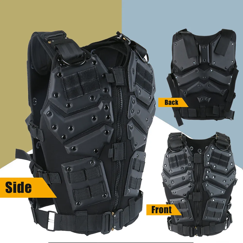 TF3 Tactical Vest CS Paintball Protective Tactical Vest Waistcoat with 5.56 Magazine Pouches for G.I JOE
TF3 Tactical Vest CS Paintball Protective Tactical Vest Waistcoat with 5.56 Magazine Pouches for G.I JOE