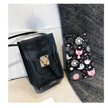 Women Transparent Crossbody Shoulder Bag Clear Jelly Purse Plastic Tote 2019 Women Shoulder Bag Ladies Bags Transparent Handbags 
Women Transparent Crossbody Shoulder Bag Clear Jelly Purse Plastic Tote 2019 Women Shoulder Bag Ladies Bags Transparent Handbags