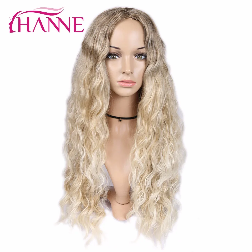HANNE Ombre Brown Blonde Long Synthetic Hair Wigs for Women Natural Wavy Wig Middle Parting Heat Resistant Fiber Wig
HANNE Ombre Brown Blonde Long Synthetic Hair Wigs for Women Natural Wavy Wig Middle Parting Heat Resistant Fiber Wig