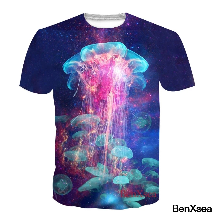 Luminescent Jellyfish T-Shirt colorful Jelly Fish Unisex 3d Printed T Shirt Galaxy Space Fashion Clothing Tops
Luminescent Jellyfish T-Shirt colorful Jelly Fish Unisex 3d Printed T Shirt Galaxy Space Fashion Clothing Tops