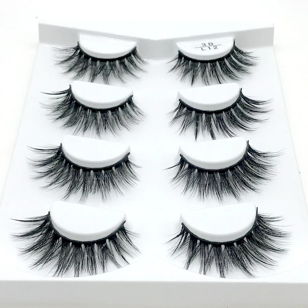 4 pairs natural false eyelashes fake lashes long makeup 3d mink lashes eyelash extension mink eyelashes for beauty to maquiagem
4 pairs natural false eyelashes fake lashes long makeup 3d mink lashes eyelash extension mink eyelashes for beauty to maquiagem