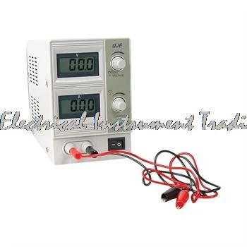 Fast arrival adjustable DC power supply QJ2002C Single channel 0~20V 0~2A resolution of 10mV 1mA
Fast arrival adjustable DC power supply QJ2002C Single channel 0~20V 0~2A resolution of 10mV 1mA
