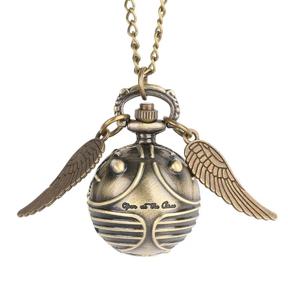 Карманные часы бронзового цвета в форме жука маленькие карманные с крыльями